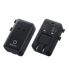 ALIMENTATOR SmartPhone la 220V Anker Anker Nano Travel Adapter (5-in-1, 20W) (H)Offline - UN (excluded CN, Europe) Black 1 