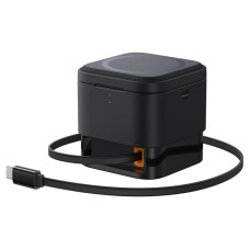 INCARCATOR RETEA Baseus MagPro 2-in-1 Magnetic, 25W, prindere magnetica incarcare wireless 15W, incarcare wireless MagPro Magnetic pentru iWatch 2.5W, negru, 