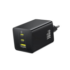 INCARCATOR retea Baseus EnerFill FE11, Quick Charge 100W, 2 x USB Type-C, 1 x USB, negru 