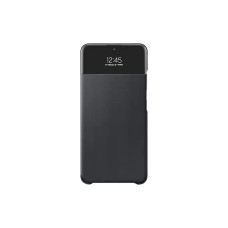 HUSA Smartphone Samsung, pt Galaxy A32, tip smart book cover cu buzunar, plastic, Smart View Wallet, negru, 