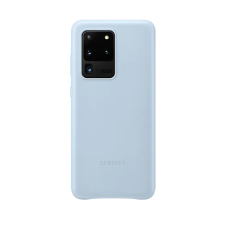 HUSA Smartphone Samsung, pt Galaxy S20 Ultra, tip back cover (protectie spate), piele, ultrasubtire, albastru, 