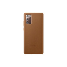 HUSA Smartphone Samsung, pt Galaxy Note 20, tip back cover (protectie spate), piele, ultrasubtire, maro, 