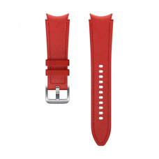 Hybrid Leather Band 20mm M/L Red, 