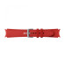 Hybrid Leather Band 20mm M/L Red, 