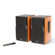 BOXE EDIFIER 2.0, RMS: 42W (2 x 21W), bluetooth, telecomanda wireless, volum, bass, treble, optical, brown, BOXE EDIFIER 2.0, RMS: 42W (2 x 21W), bluetooth, telecomanda wireless, volum, bass, treble, optical, brown,