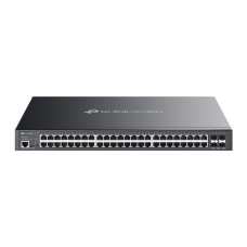Switch TP-Link cu management L2, Omada 48-Port Gigabit cu 4-Port 10GE SFP+ L2+ Managed Switch, 40-Port PoE+ si 8-Port PoE++, 750W buget total POE  